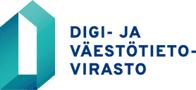 Digital and Population Data Services Agency. Runs the Population Information System (Väestötietojärjestelmä) and issues every henkilötunnus logo