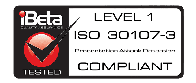iBeta Level 1 PAD compliant badge