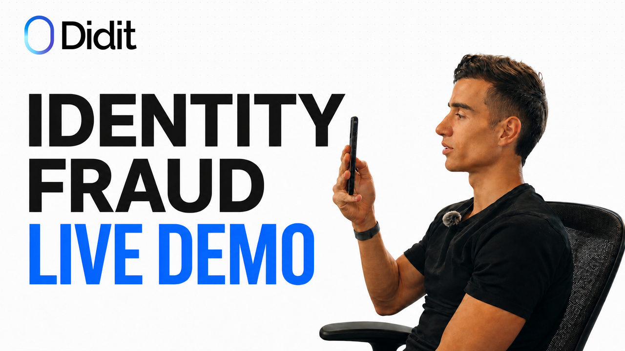 Didit 라이브 데모 — KYC, 얼굴 매칭, 실시간 사기 방지